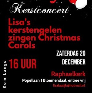 Aankondiging: Optreden Lisa’s koor